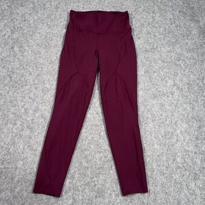 Lululemon Athletica Marvel Burgundy‎ To The Beat Leggings Women's Size 6